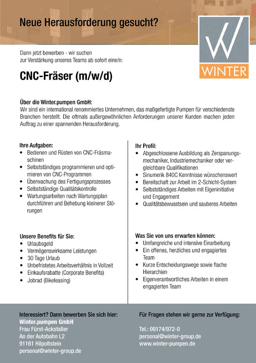 Stellenanzeige-Cnc-Fraeser